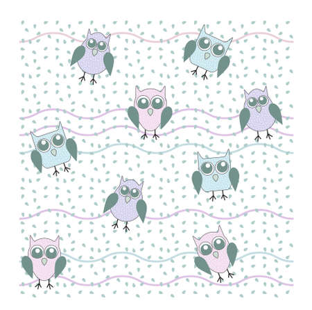 cute Chicks seamless textureのイラスト素材