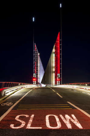 Poole's second bridge over the harbour near the quay
