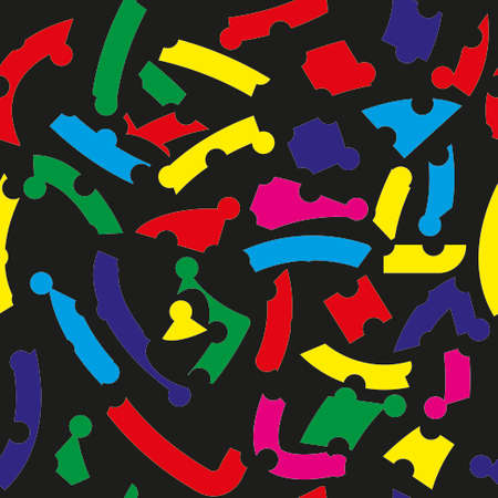 Abstract seamless patternのイラスト素材