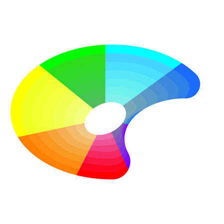 Rainbow Paletteのイラスト素材