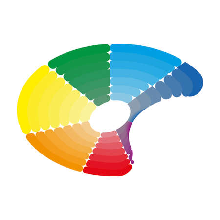 Rainbow Paletteのイラスト素材