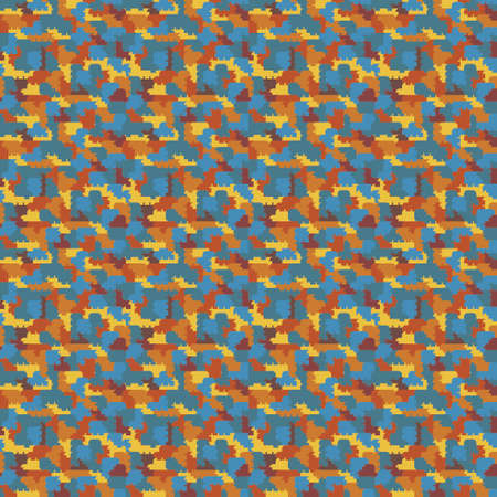 Abstract seamless patternのイラスト素材