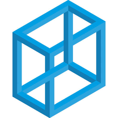 Optical illusion patternのイラスト素材