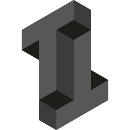 Optical illusion objectのイラスト素材