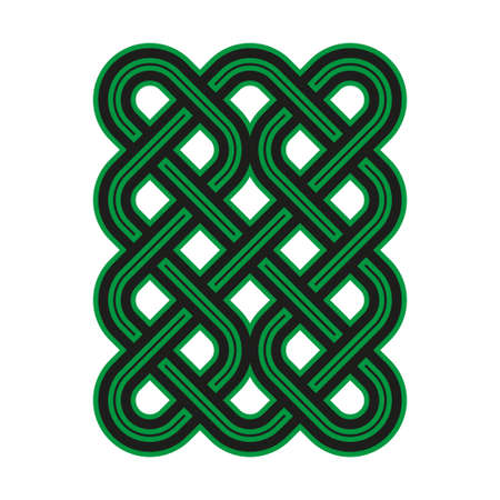 Celtic pattern. Element of Celtic or Irish ornamentのイラスト素材
