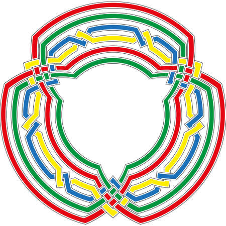 Celtic pattern. Element of Celtic or Irish ornamentのイラスト素材