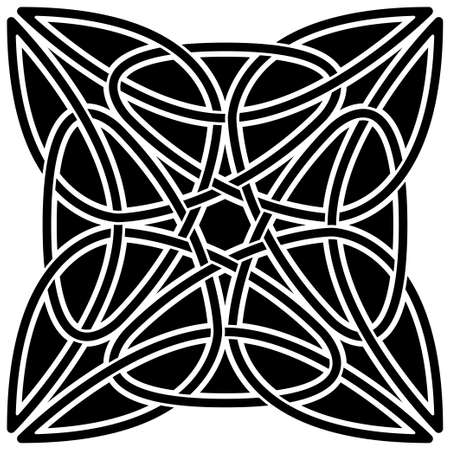 Celtic pattern. Element of Celtic or Irish ornamentのイラスト素材