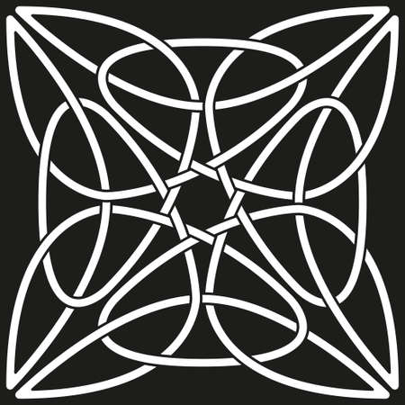 Celtic pattern. Element of Celtic or Irish ornamentのイラスト素材