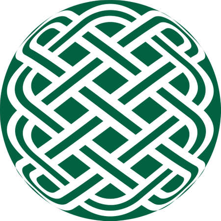Celtic pattern. Element of Celtic or Irish ornamentのイラスト素材