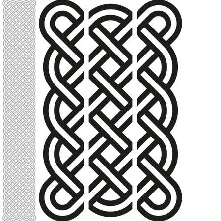 Celtic pattern. Element of Celtic or Irish ornamentのイラスト素材