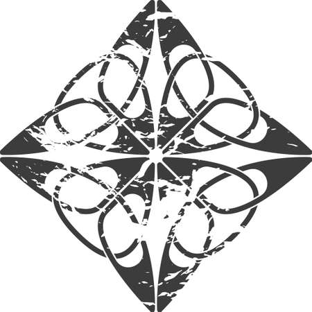 Celtic pattern. Element of Celtic or Irish ornamentのイラスト素材