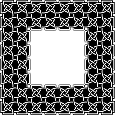 Celtic pattern. Element of Scandinavian or Celtic ornamentのイラスト素材