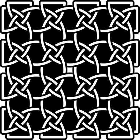 Celtic pattern. Element of Scandinavian or Celtic ornamentのイラスト素材