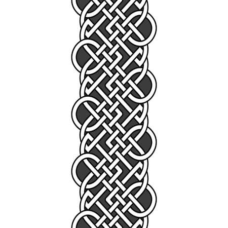 Celtic pattern. Element of Scandinavian or Celtic ornamentのイラスト素材