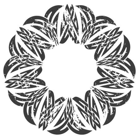 Celtic pattern. Element of Scandinavian or Celtic ornamentのイラスト素材