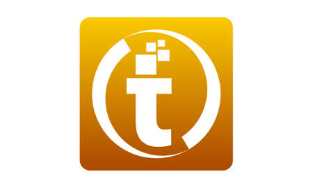 Technology Initial Tのイラスト素材