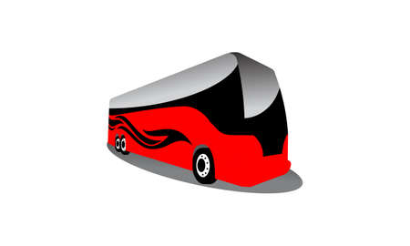 Bus Transportationのイラスト素材