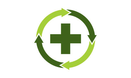 Medical Health Solutions Centerのイラスト素材