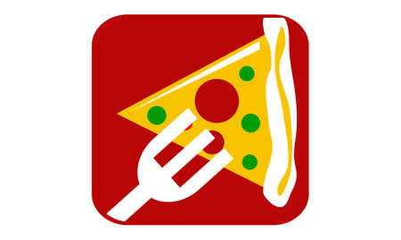 Pizza Forkのイラスト素材