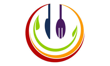 Health Food Restaurantのイラスト素材