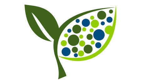 Leaf Bubblesのイラスト素材