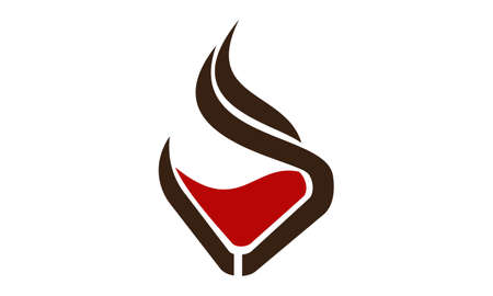 Letter D V Modern Logoのイラスト素材