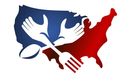 United States Restaurantのイラスト素材