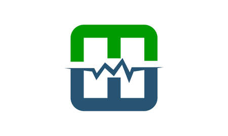 Medical Initial M W Hのイラスト素材