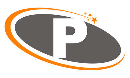 Logo Letter Pのイラスト素材