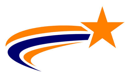 Star Swooshのイラスト素材