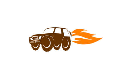 Adventure Car Fireのイラスト素材