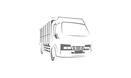 Truck Logoのイラスト素材