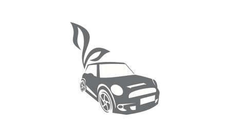 Car Green Energy Logoのイラスト素材