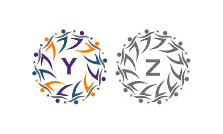 Success Life Coaching Letter Y Zのイラスト素材