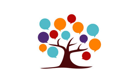 Tree Social Mediaのイラスト素材