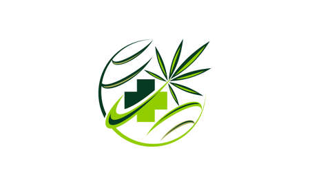 Medical Herbal vectorのイラスト素材