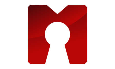 Modern Solution Letter M logo vector illustration.のイラスト素材