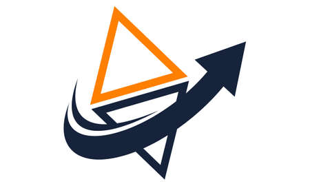 Trading Skill Training logo vector illustration.のイラスト素材