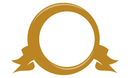 Template Emblem Blank のイラスト素材