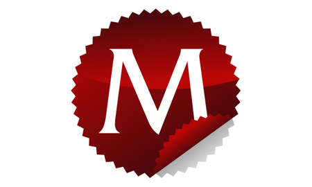 Modern Solution Letter M logoのイラスト素材