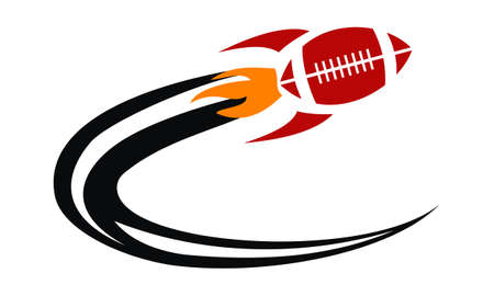 Rugby Speed Swooshのイラスト素材