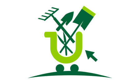 Shop gardening Onlineのイラスト素材