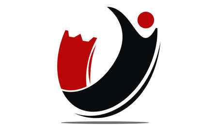 Success life icon on white background, vector illustration.のイラスト素材