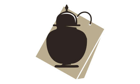 Urn ewer storeのイラスト素材