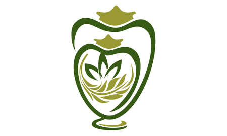 Urn Store emblem vectorのイラスト素材