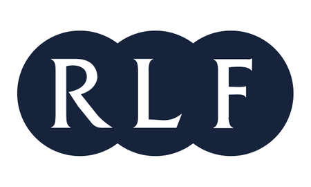 Letter RLF Modernのイラスト素材