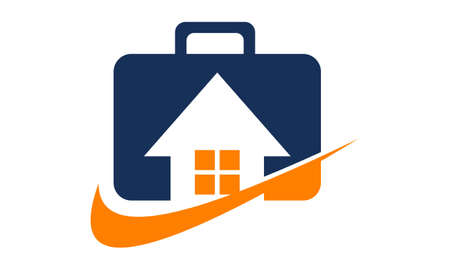 Success Work at Home logo Vector illustration.のイラスト素材