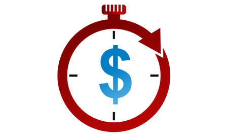 Time is moneyのイラスト素材