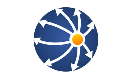 Online Marketing Business Distributionのイラスト素材