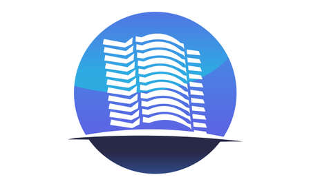 Real Estate Buildingのイラスト素材